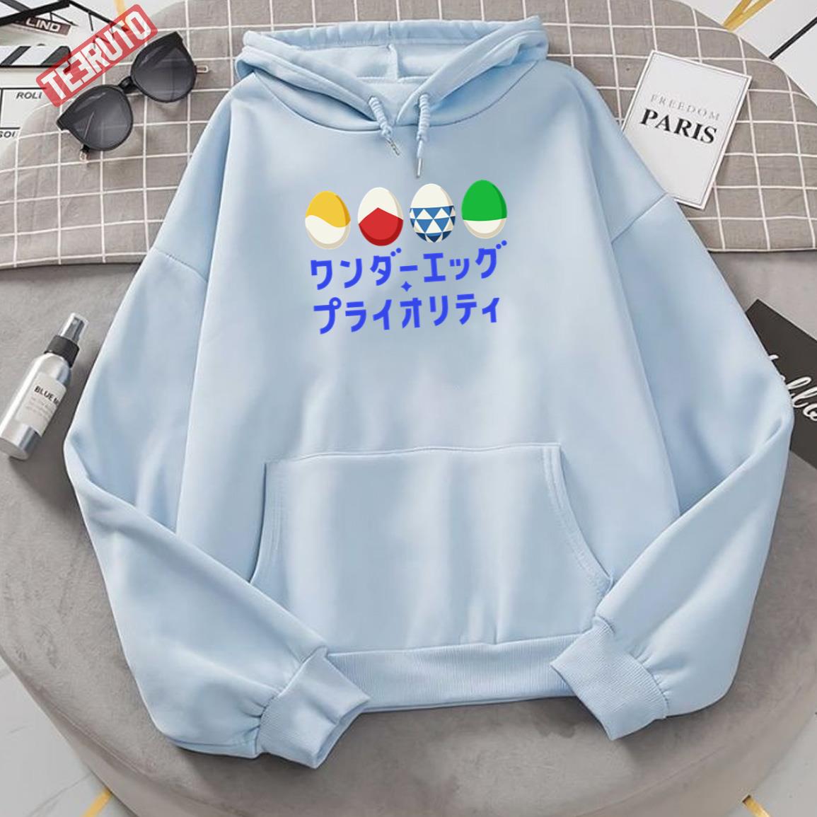 Wonder Egg Priority The Four Egg Unisex Hoodie