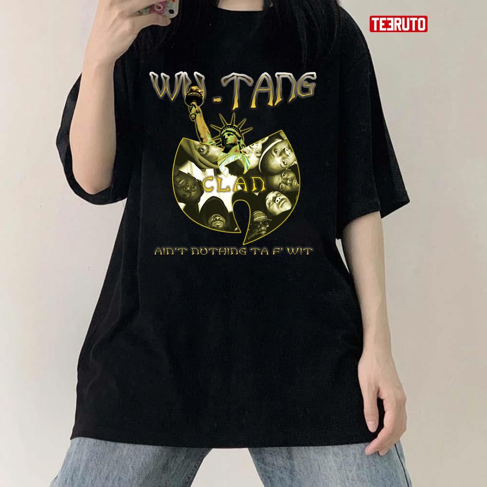 Wu-Tangs Clan Vintage Rap Star Retro Unisex T-Shirt