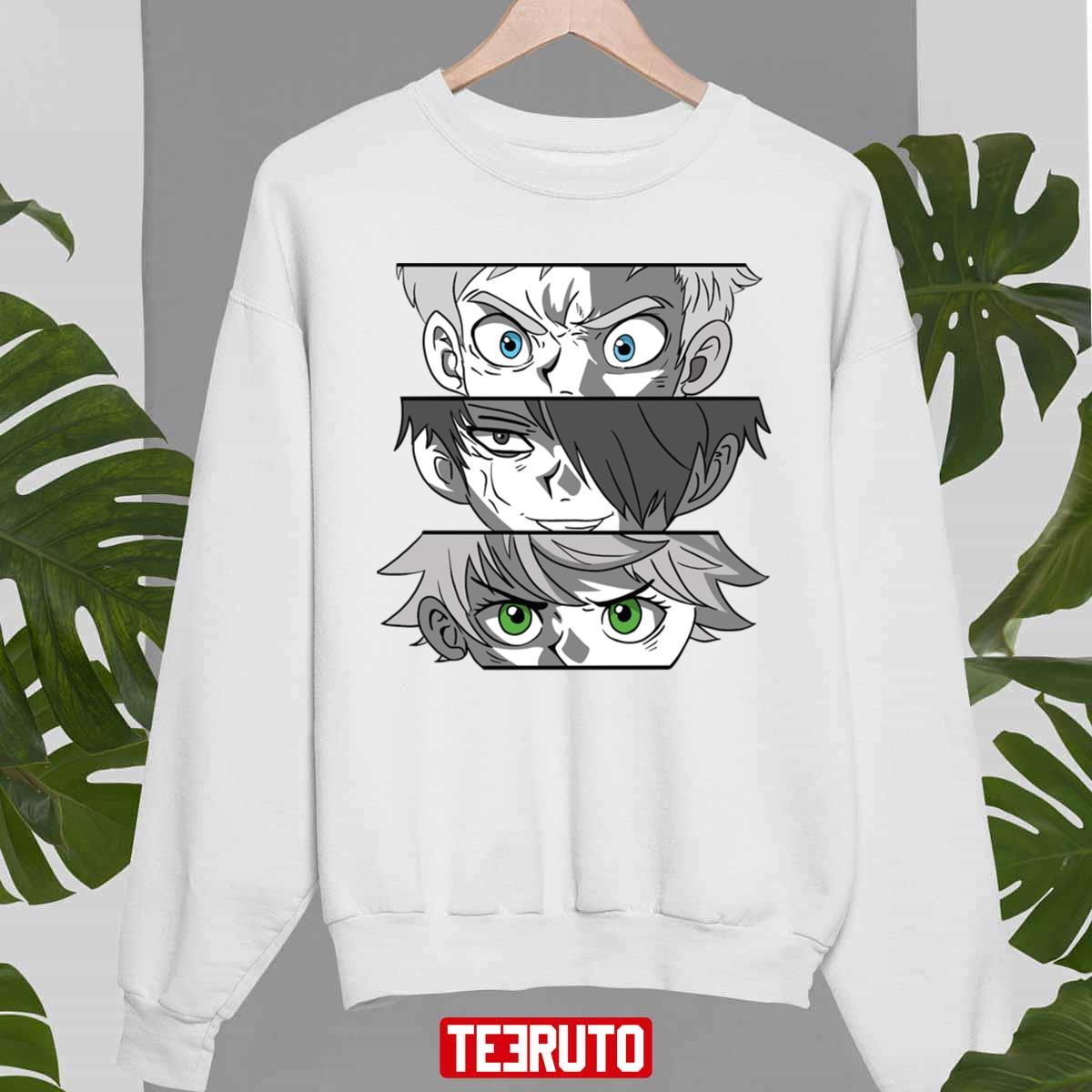 Yakusoku No Neverland Three Mains Unisex Sweatshirt