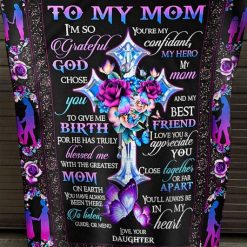 You Are My Confidant Fleece Blanket Quilt Blanket Best Mother’s Day Ideas Mother’s Day From Daughter To Mom Sofa