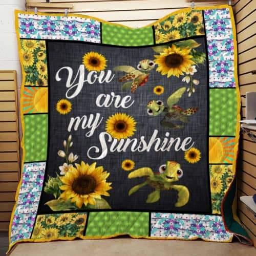 You are my sunshine Quilt Blanket