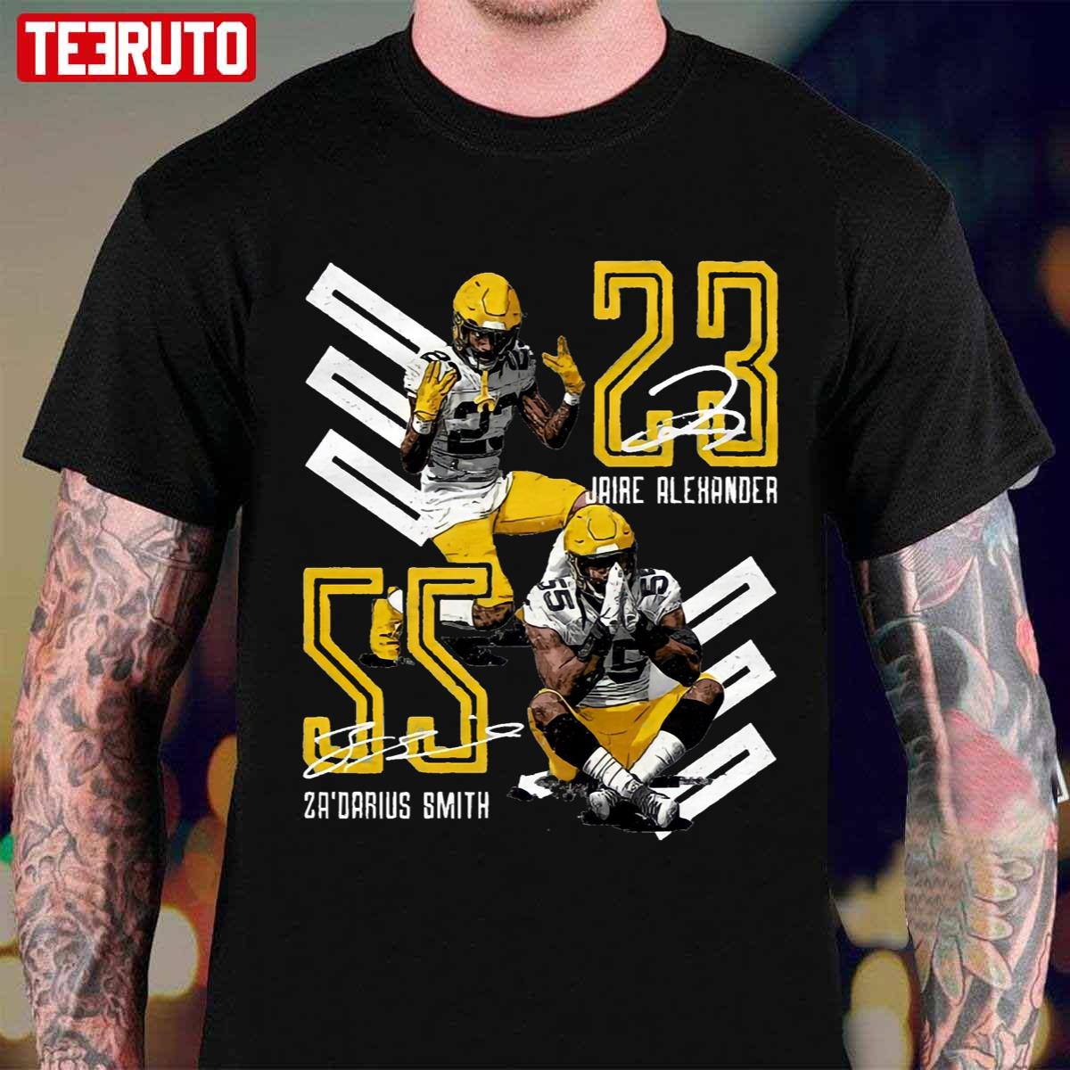 Za'darius Smith And Jaire Alexander For Green Bay Packers Sweatshirt -  Teeruto