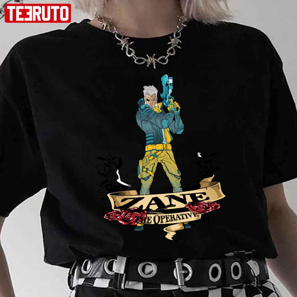 Zane The Operative Borderlands 3 Art Unisex T-Shirt