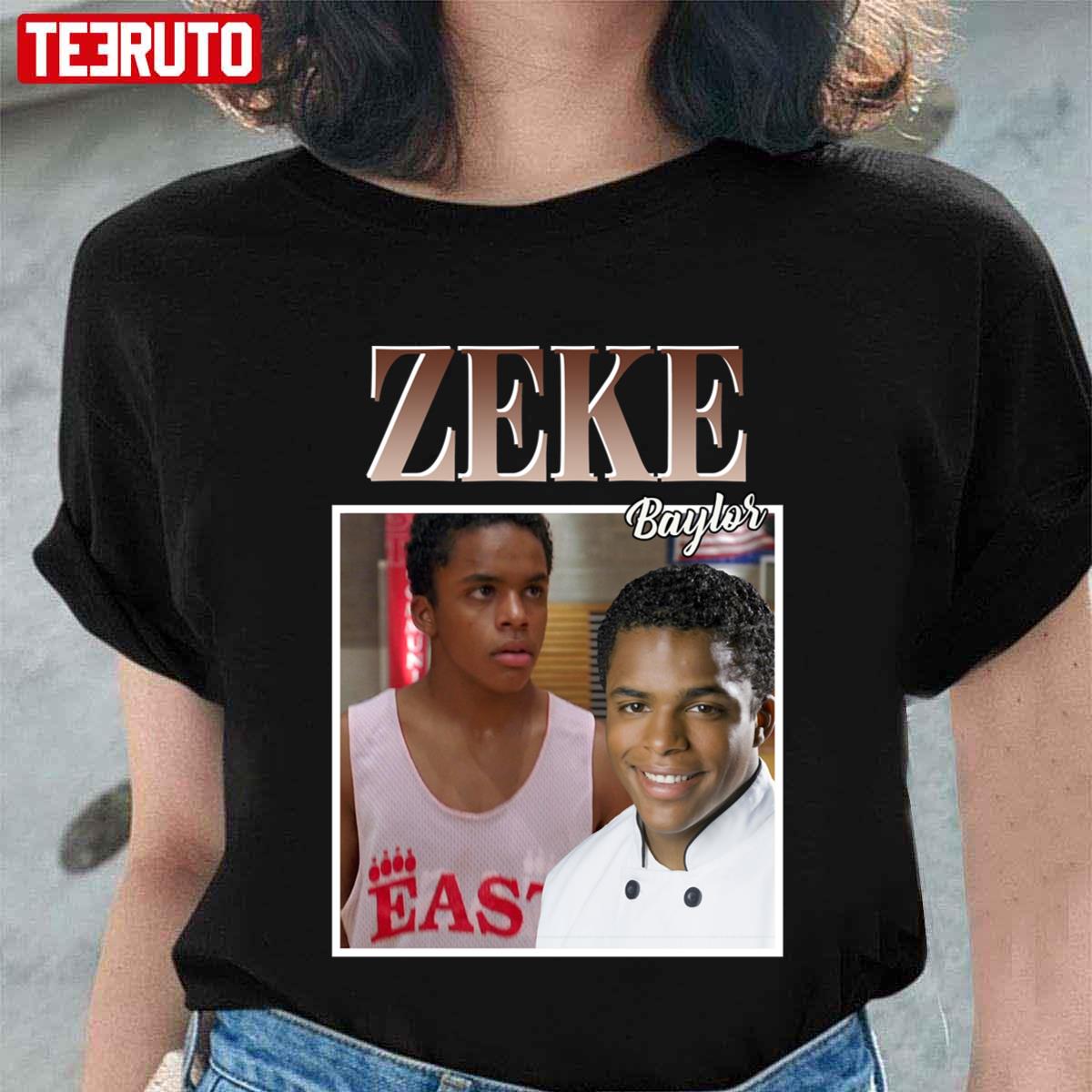 Zeke Baylor High School Musical Vintage Bootleg 90s Unisex T-Shirt