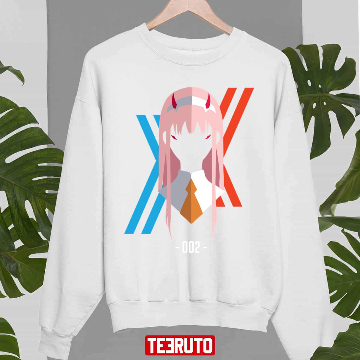 Zero Two Darling in the Franxx Anime Fan Girls Unisex Sweatshirt