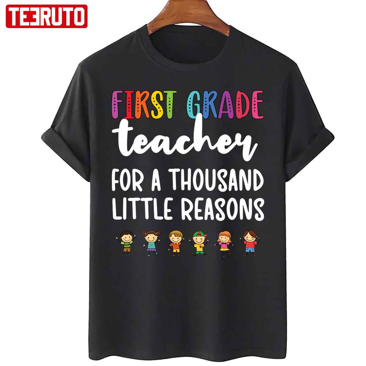 1st Grade Teacher Gifts First Grade Crew 1st Team Unisex T-Shirt