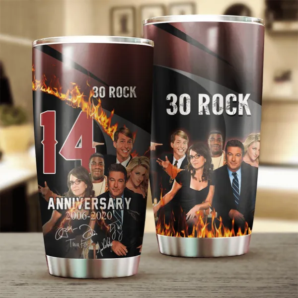 30 Rock 14th Anniversary 2006 2020 Design Tumbler