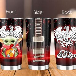 A Day To Remember Baby Yoda Love Guitar A2986 Tumbler