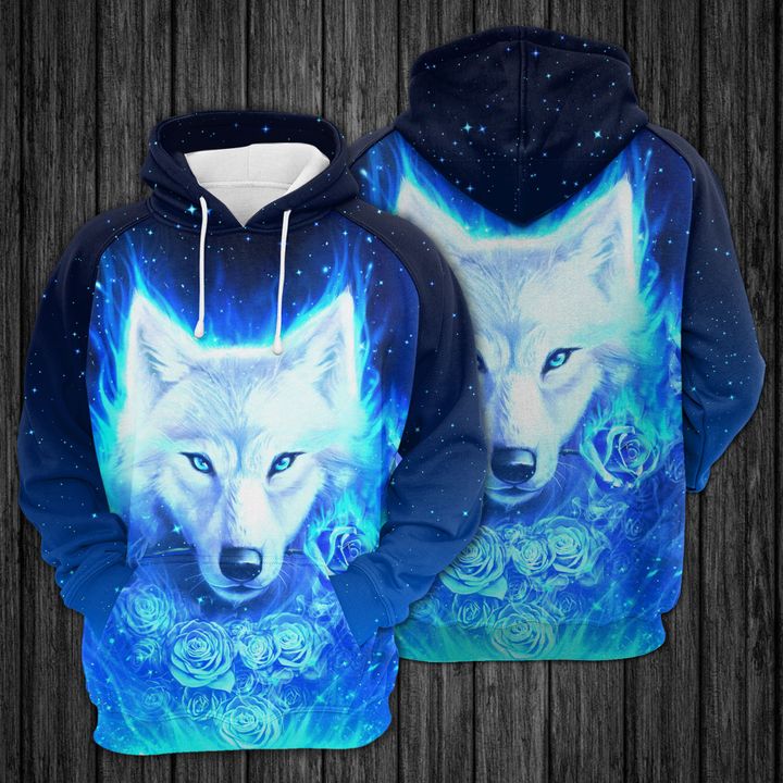 Amazing Wolf 3D Printed Hoodie