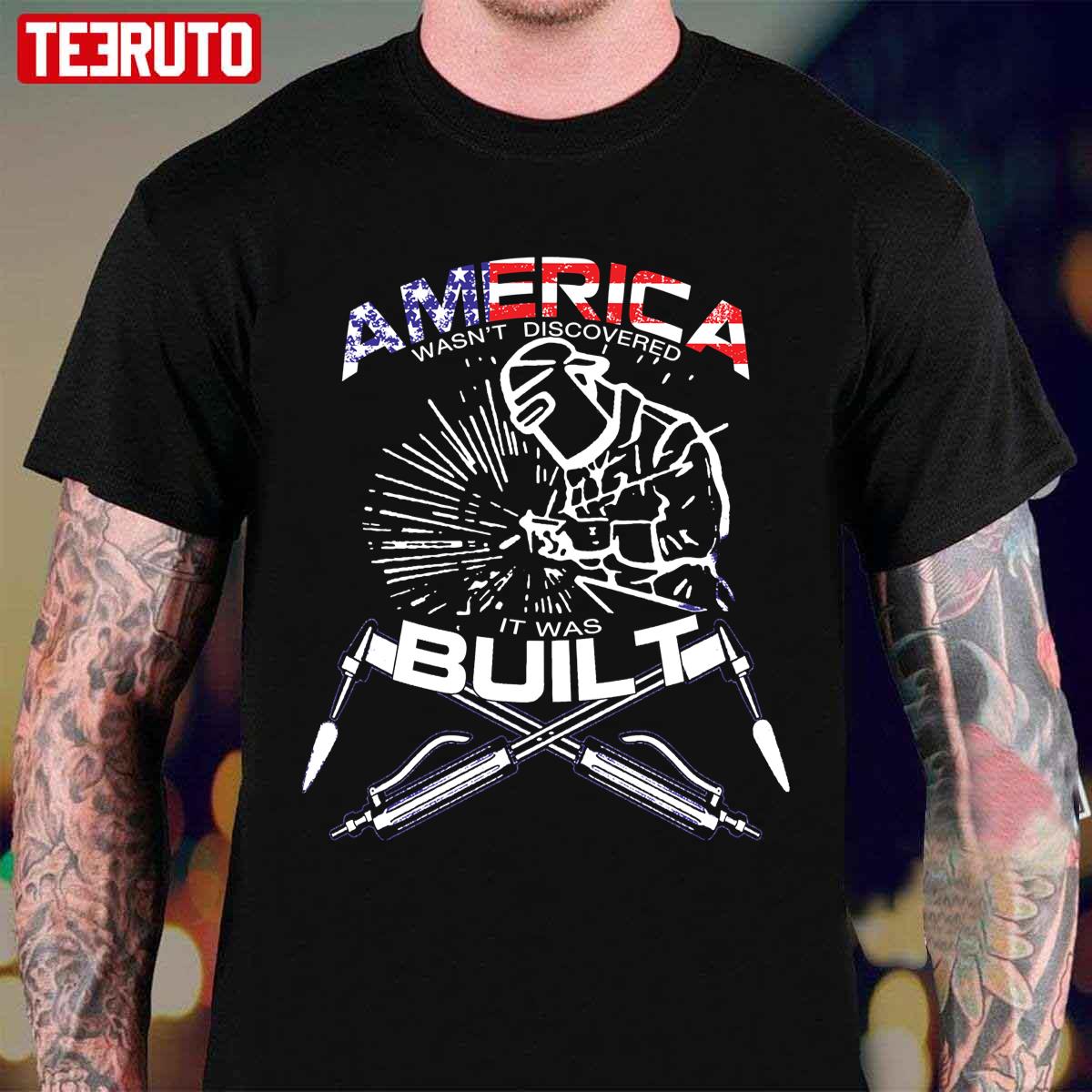 America Welding Soft Screen Unisex T-Shirt