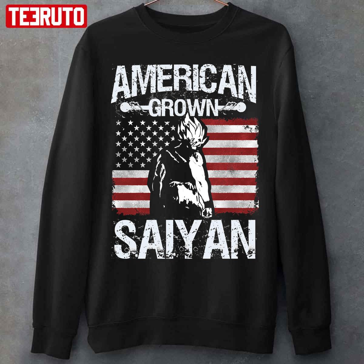 American Grown Saiyan Unisex T-Shirt