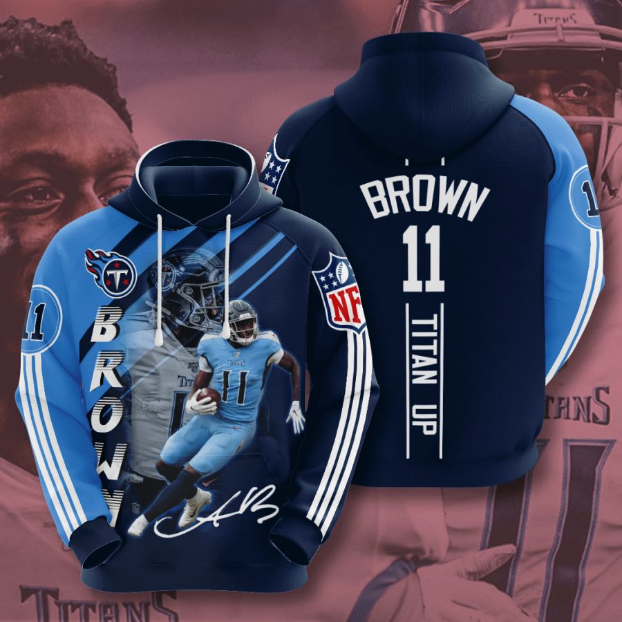 Antonio Brown Tennessee Titans 3D Printed Hoodie