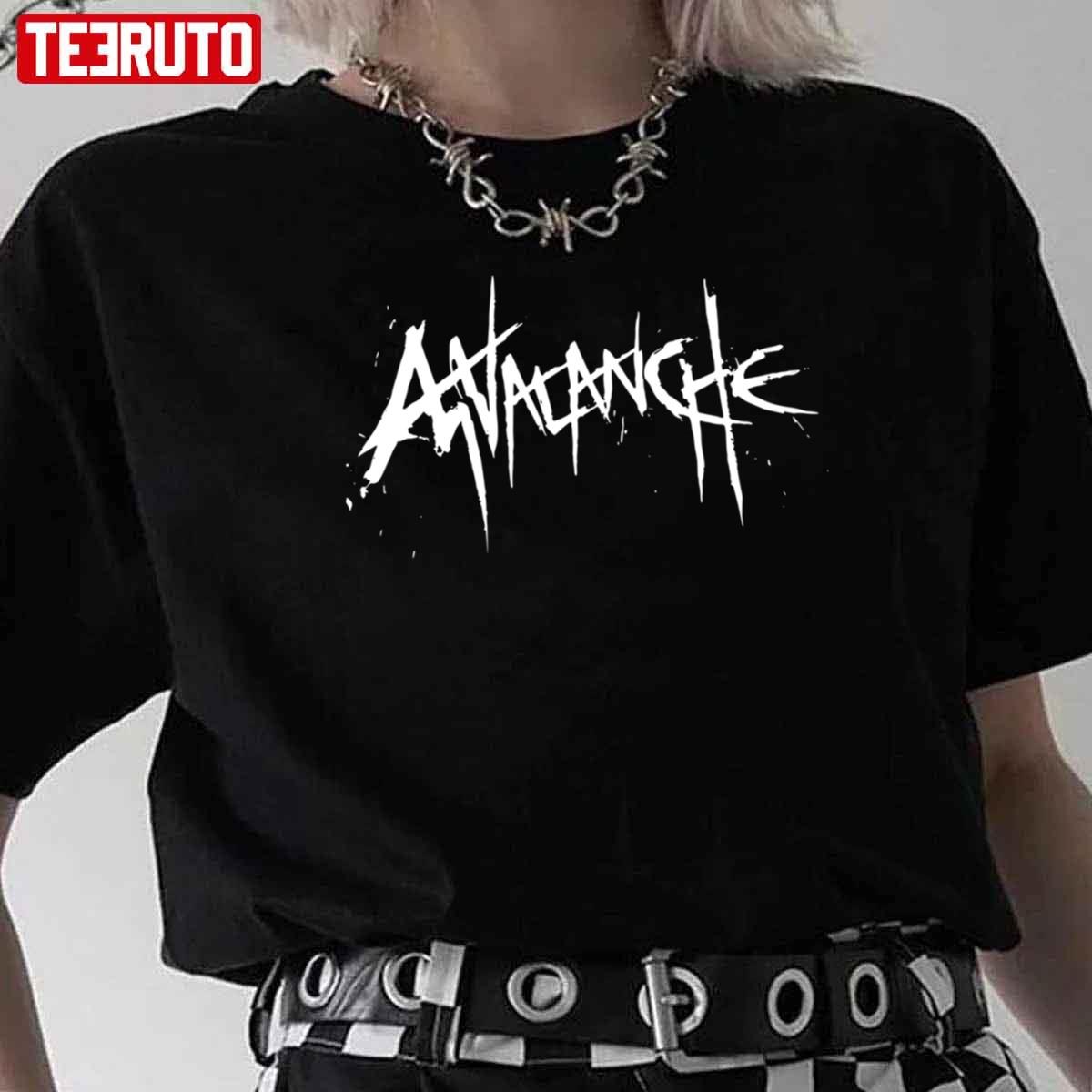 Avalanche Graffiti White Final Fantasy VII Unisex T-Shirt