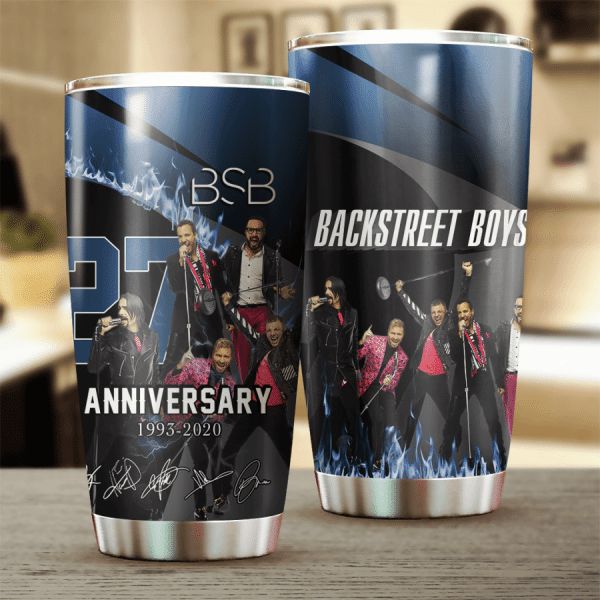 Backstreet Boys 27th Anniversary Design Tumbler - Teeruto