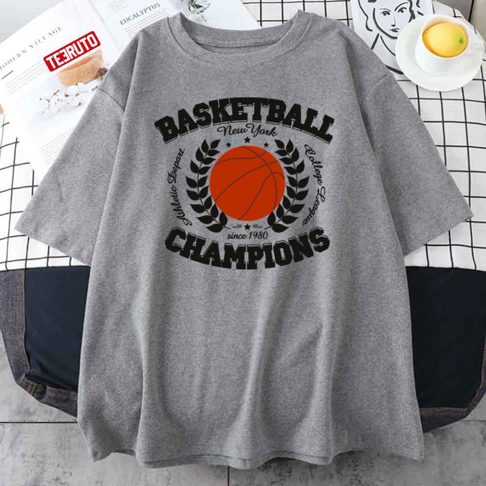 Basketball New York Champions Vintage Unisex T-Shirt - Teeruto