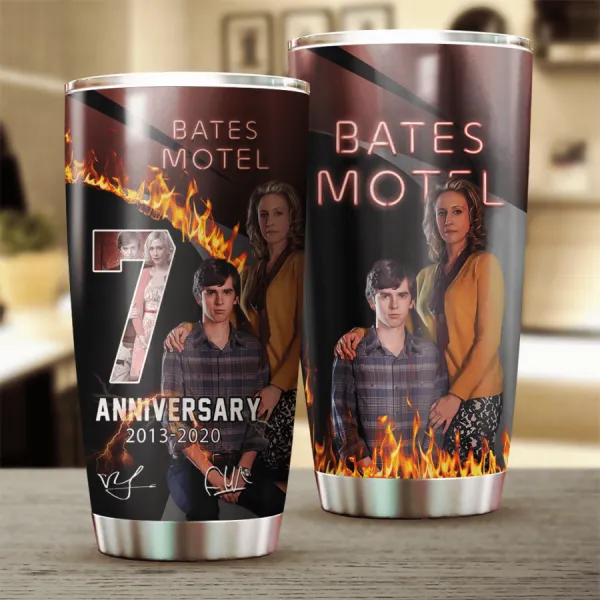 Bates Motel 7th Anniversary 2003 2020 Design Tumbler