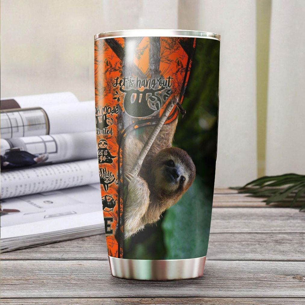 Beautiful Sloth Stainless Steel Cup Tumbler