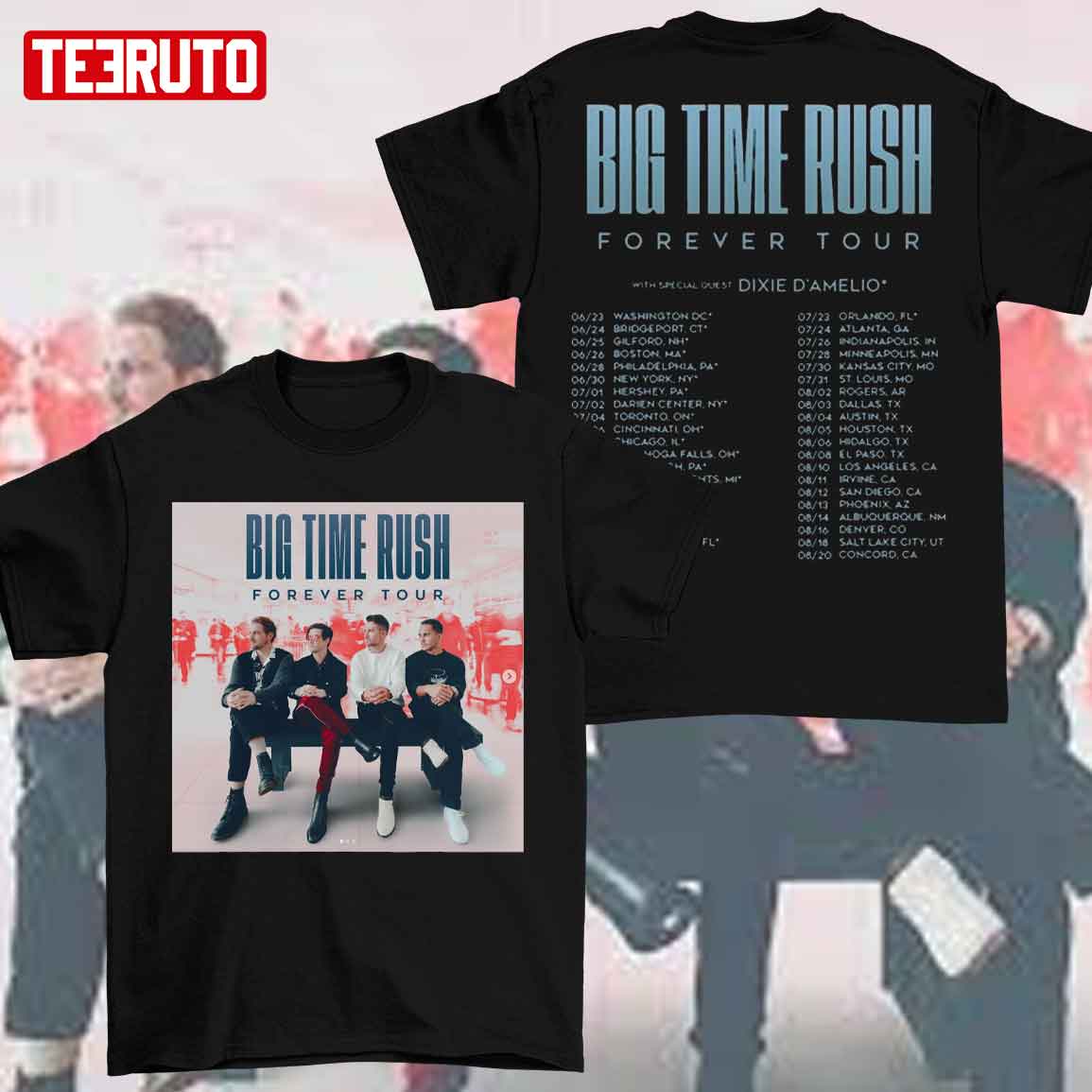 Big Time Rush Forever Tour 2022 Unisex T-Shirt