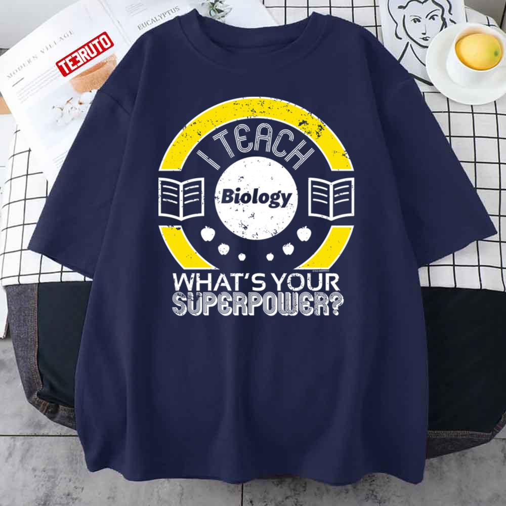 Biology Teacher Super Teacher Unisex T-Shirt