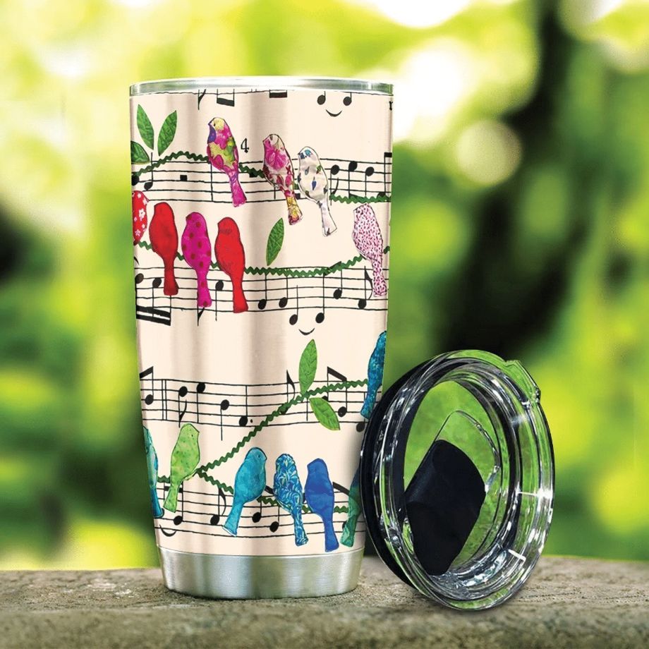 Bird Stainless Steel Cup Tumbler