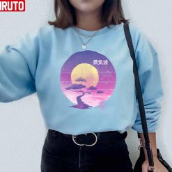 Bonsai Vaporwave Aesthetic Unisex Sweatshirt