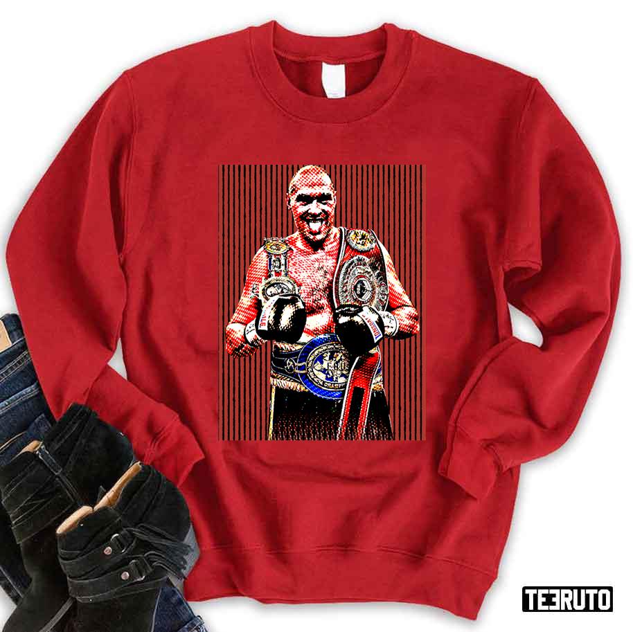 Boxing Tyson Fury Artwork Unisex Sweatshirt