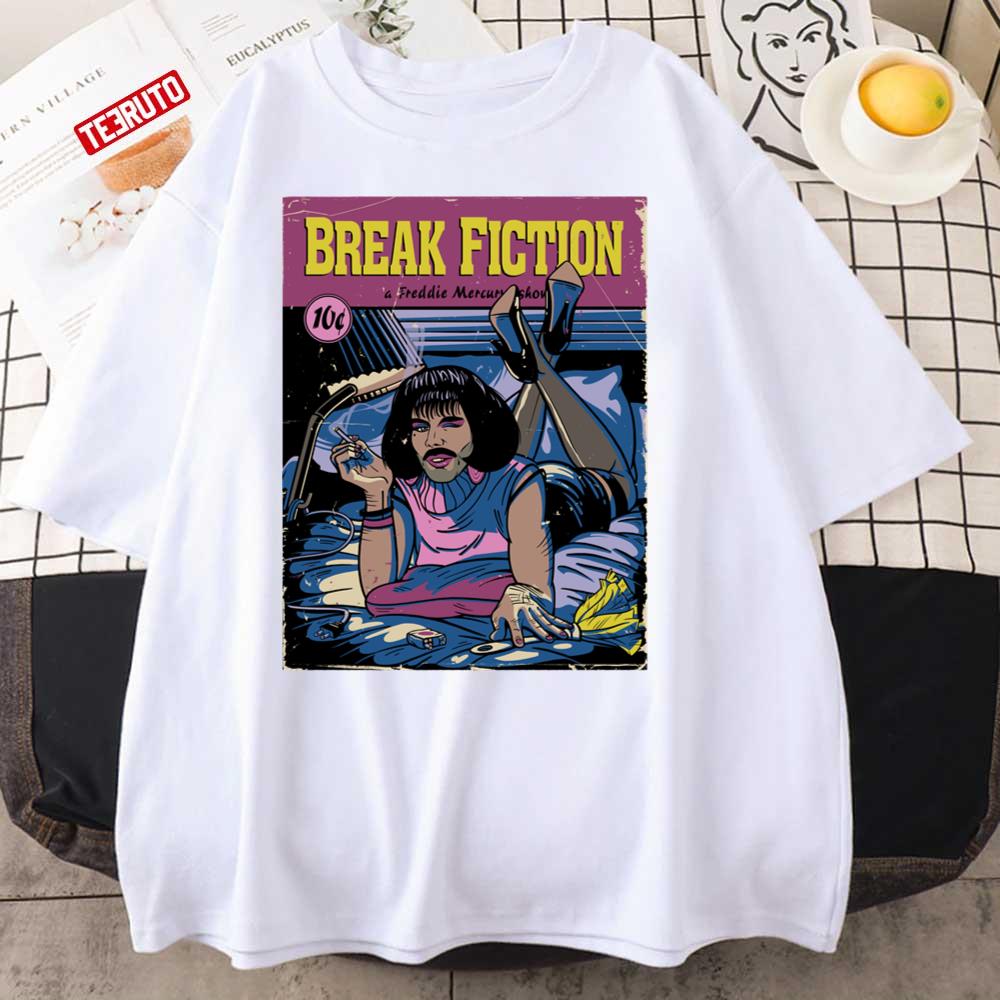 Break Fiction Parody Vintage Unisex T-Shirt