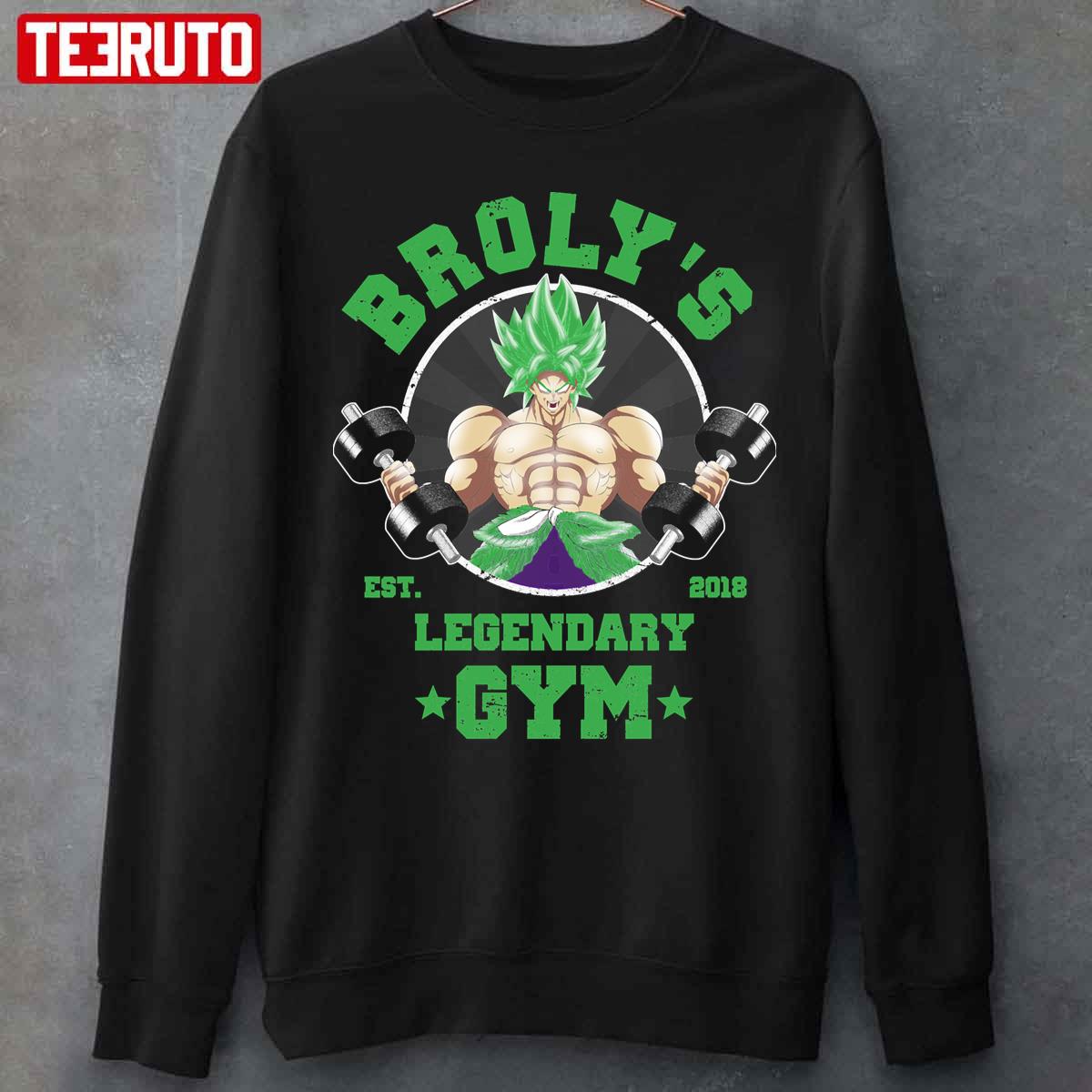 Broly’s Legendary Gym Est 2018 Unisex T-Shirt