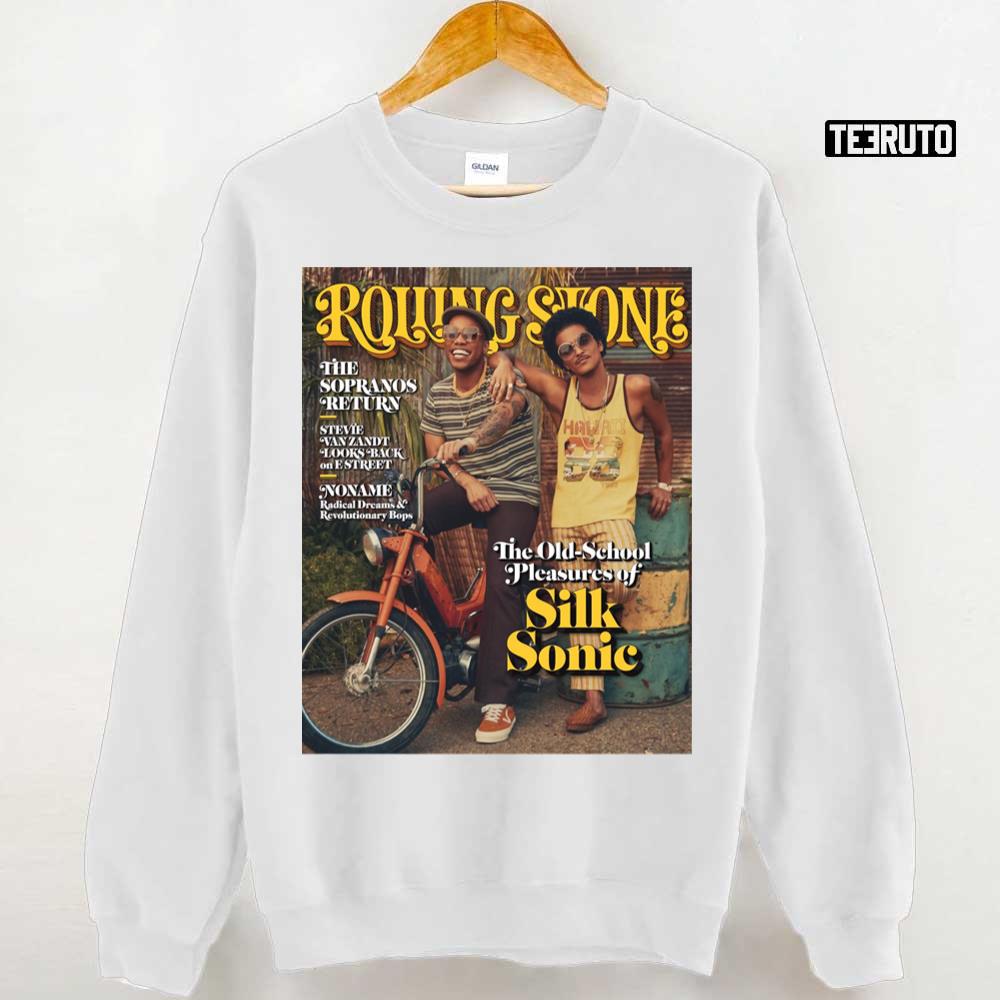 Silk Sonic #Bruno Mars t-shirt, music shirt, gift for fan, Anderson Paak  TE2933