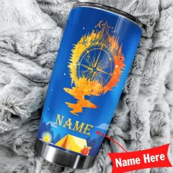 Camping Personalized Gift For Lover Day Travel Tumbler All Over Print