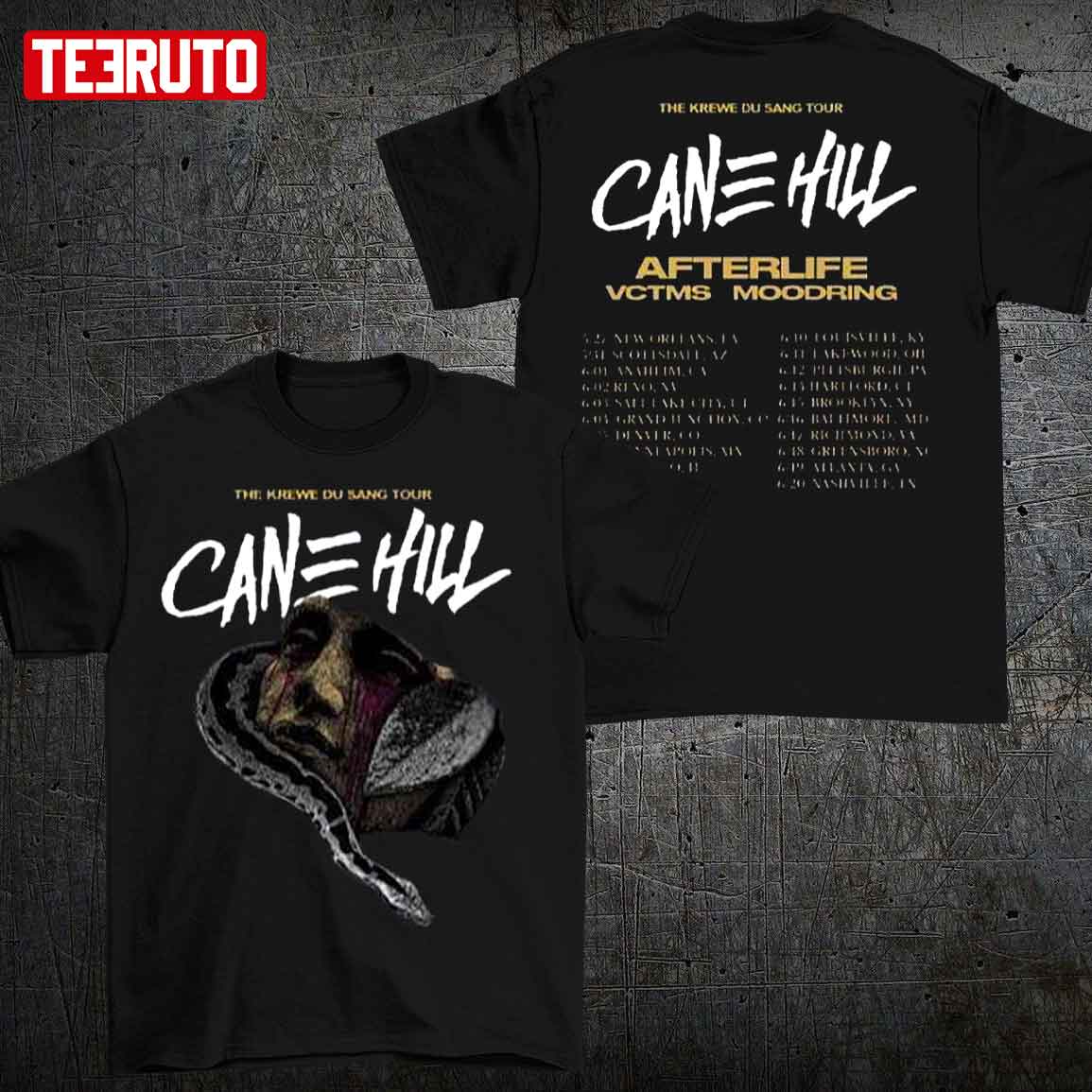Cane Hill the Krewe Du Sang Tour 2022 Unisex T-Shirt