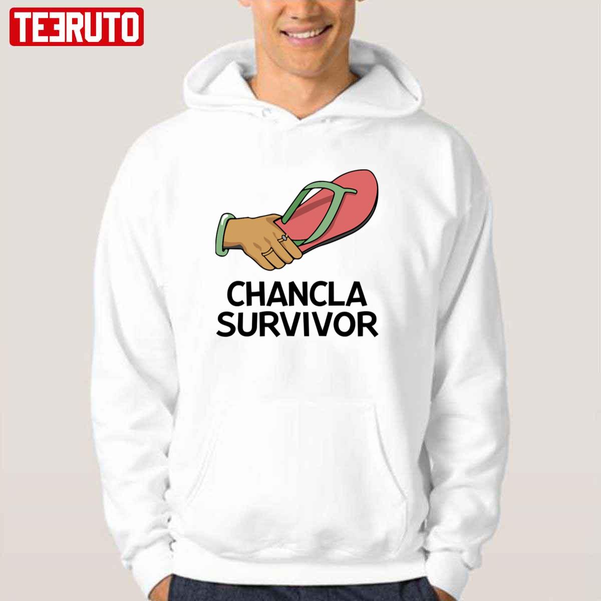 Chancla Survivor League always hits home Short-Sleeve Unisex T