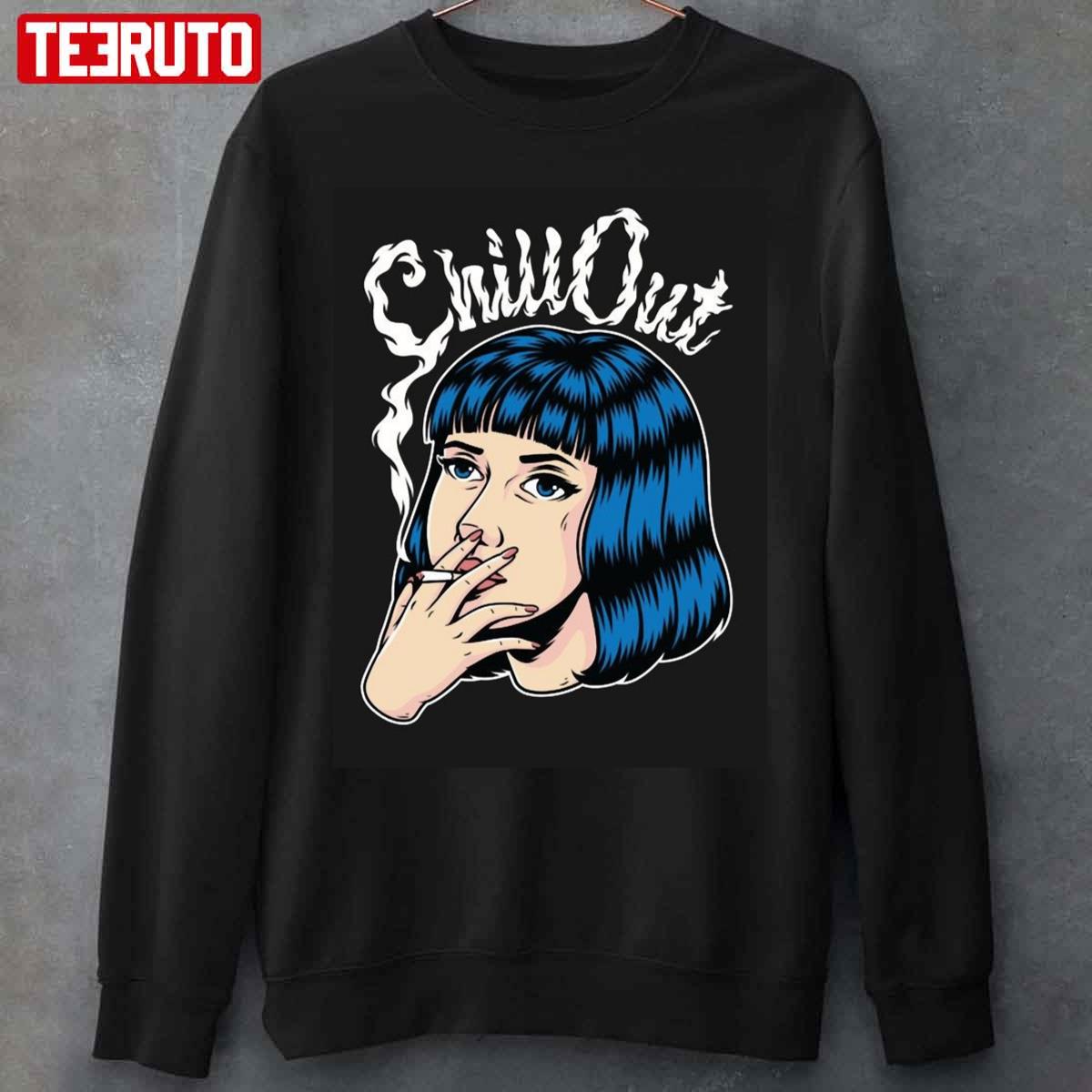 Chill Out! Mia Wallace Pulp Fiction Unisex Sweatshirt