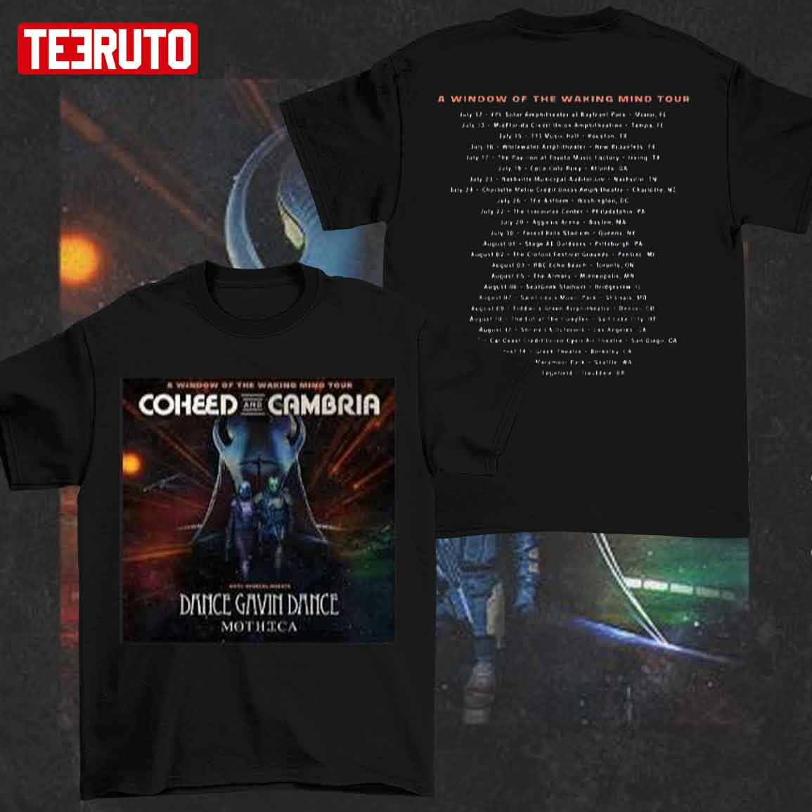 Coheed and Cambria Tour 2022 Unisex T-Shirt
