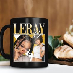 Coi Leray Musician Mug Rnb Rap Hip Hop 90s Mug Hip Hop Music Lover Gifts Premium Sublime Ceramic Coffee Mug Black