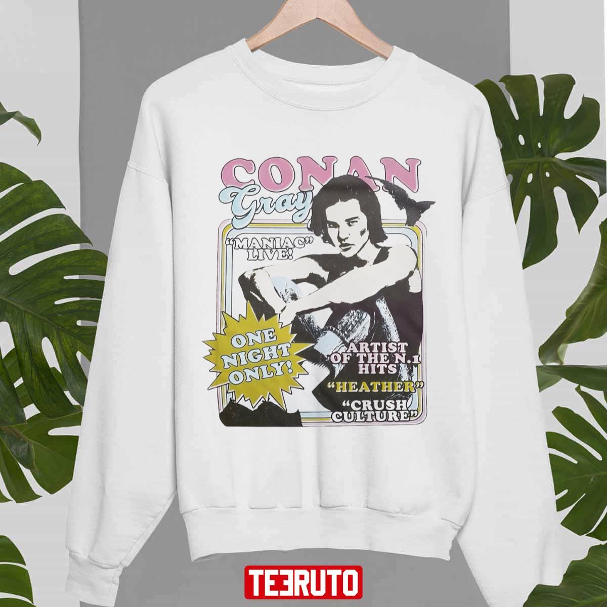 Conan Grey Vintage Unisex T-Shirt