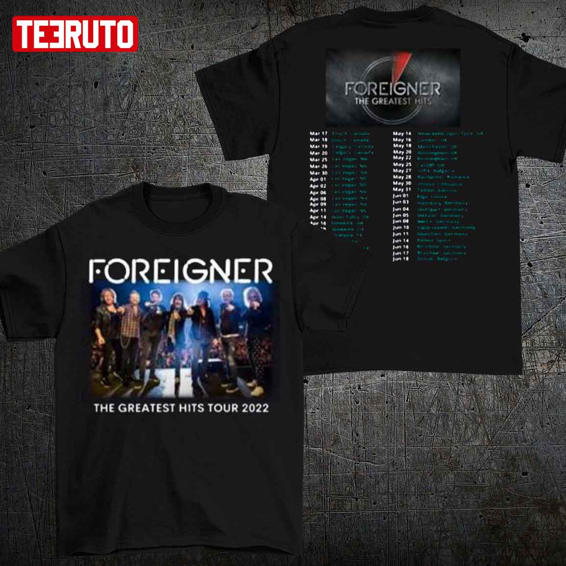 Concert Foreigner Tour 2022 Unisex T-Shirt