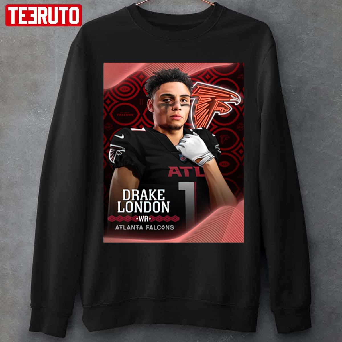 Drake London 5 Atlanta Falcons football player poster gift shirt, hoodie,  sweater, long sleeve and tank top