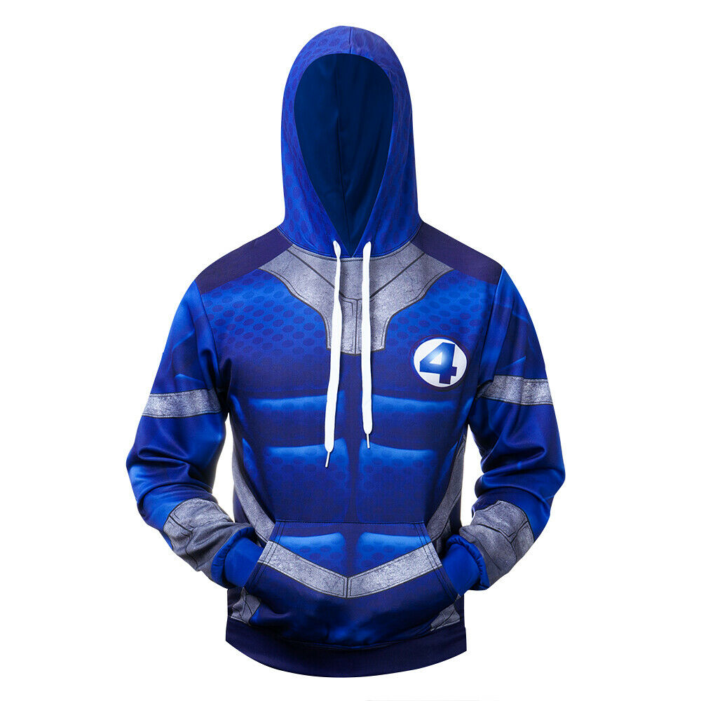 Costume Fantastic Four Suit 3D Printed Hoodie