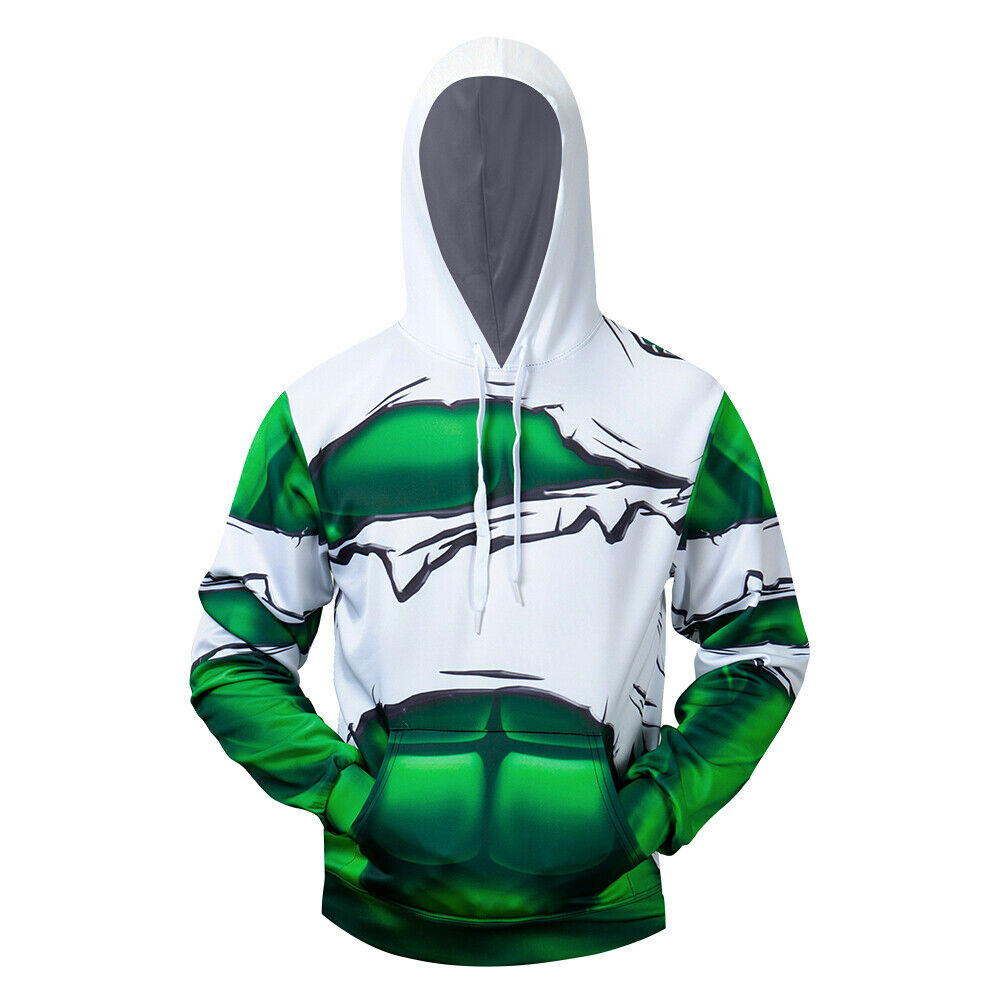 Costume Hulk Ripped Suit 3D Printed Hoodie