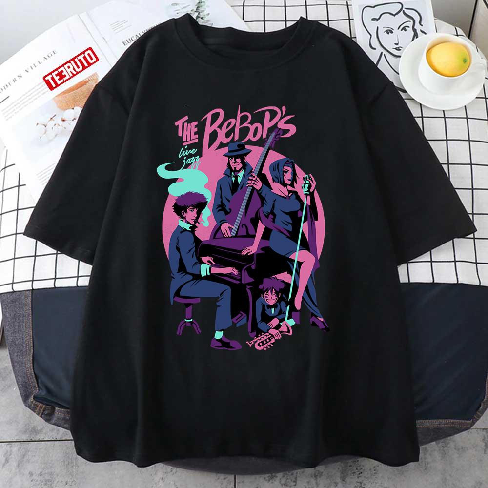 Cowboy Bebop The Bebops Anime Aesthetic Unisex T-Shirt