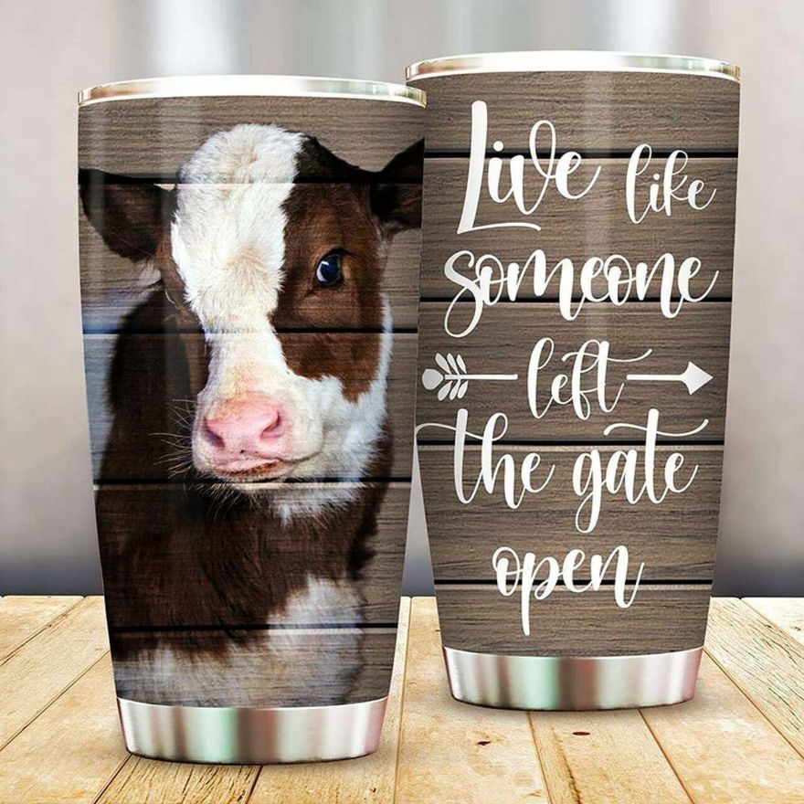 Cows Heifers Farm Insulated Stainless Steel Cup Tumbler