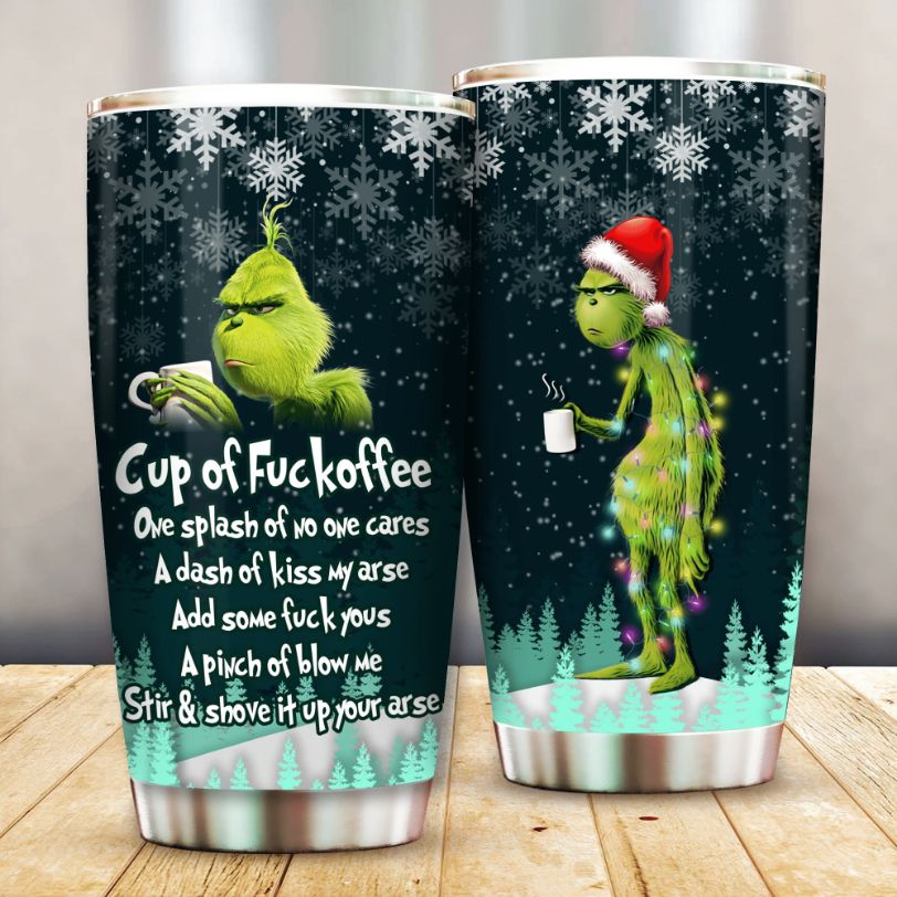 Cup Of Fuckoffee Christmas 103 Gift For Lover Day Travel Tumbler