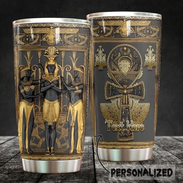 Custom Name Ancient Egyptian The Ankh A1234 Tumbler