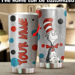 Customized Dr.Seuss The Cat In The Hat Clothing Tumbler