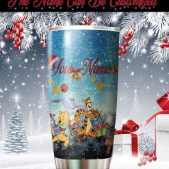 Customized Tiger Winnie The Pooh Winter 20 Tumbler