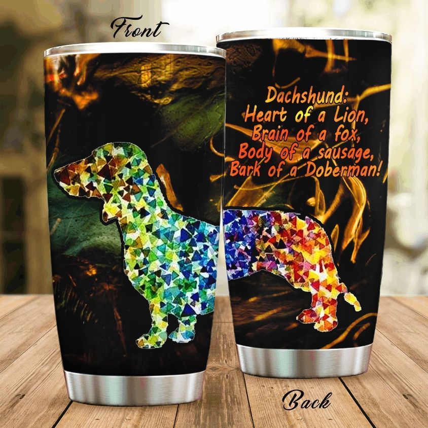 Dachshund Lovely Stainless Steel Cup Tumbler