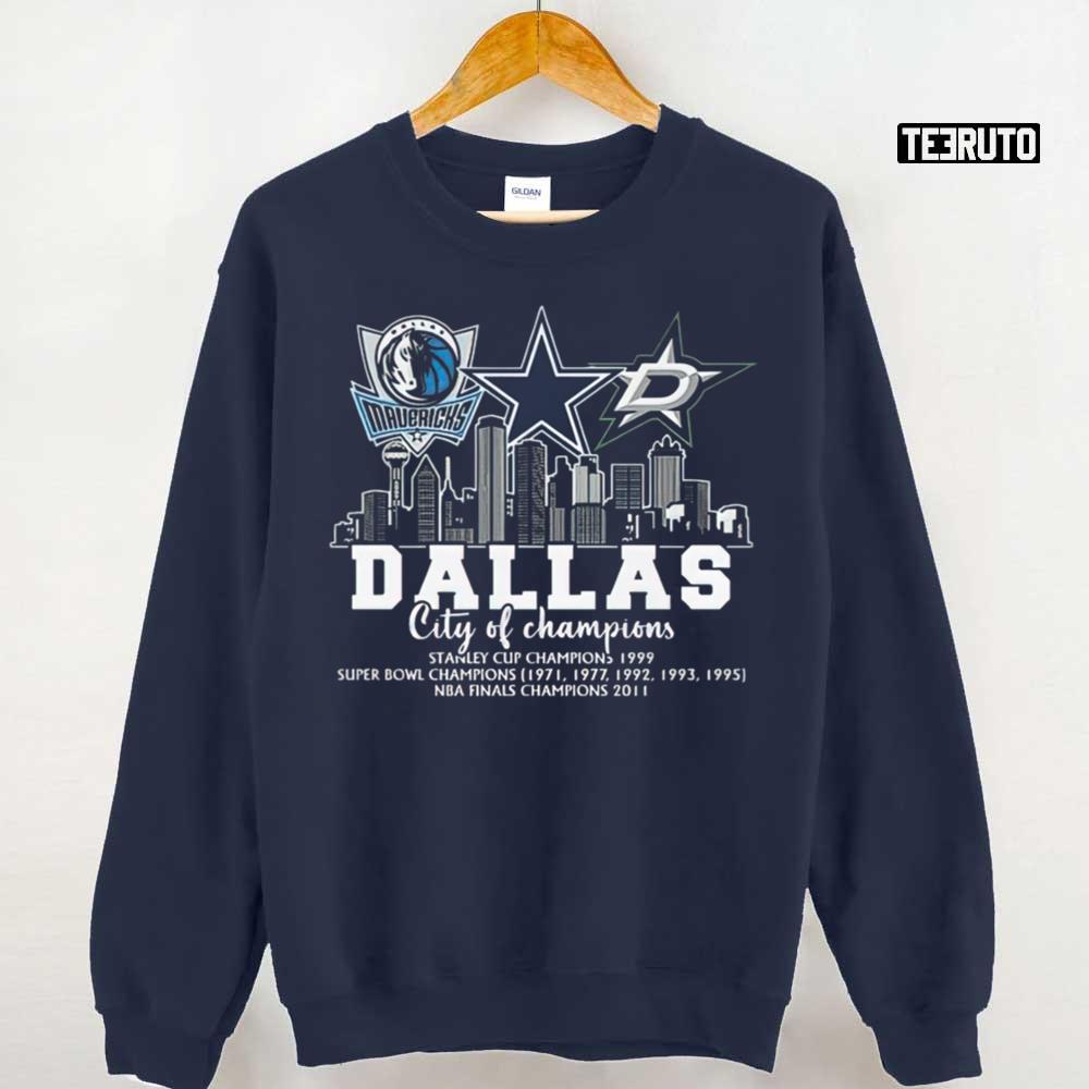 Dallas Cowboys Mavericks Stars And Rangers Logo Shirt - Limotees