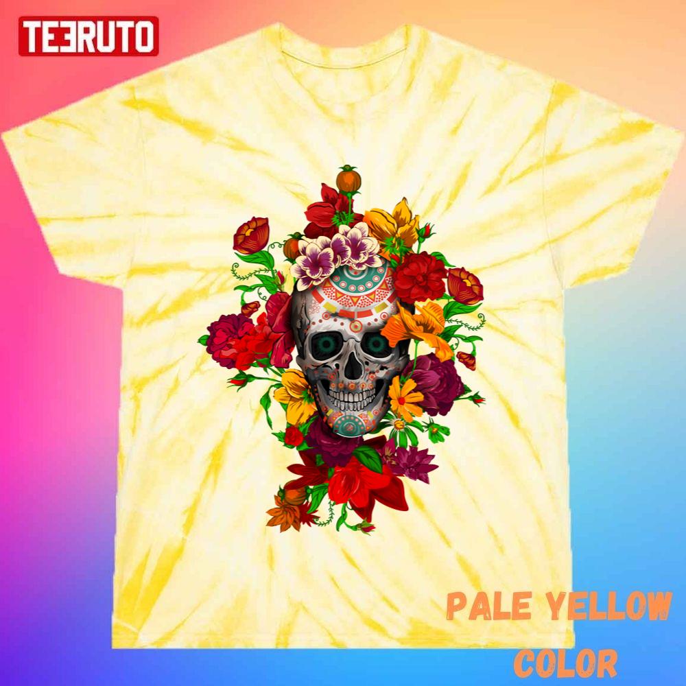 Flowering Dead Skeleton Grateful Dead Unisex T-Shirt - Teeruto