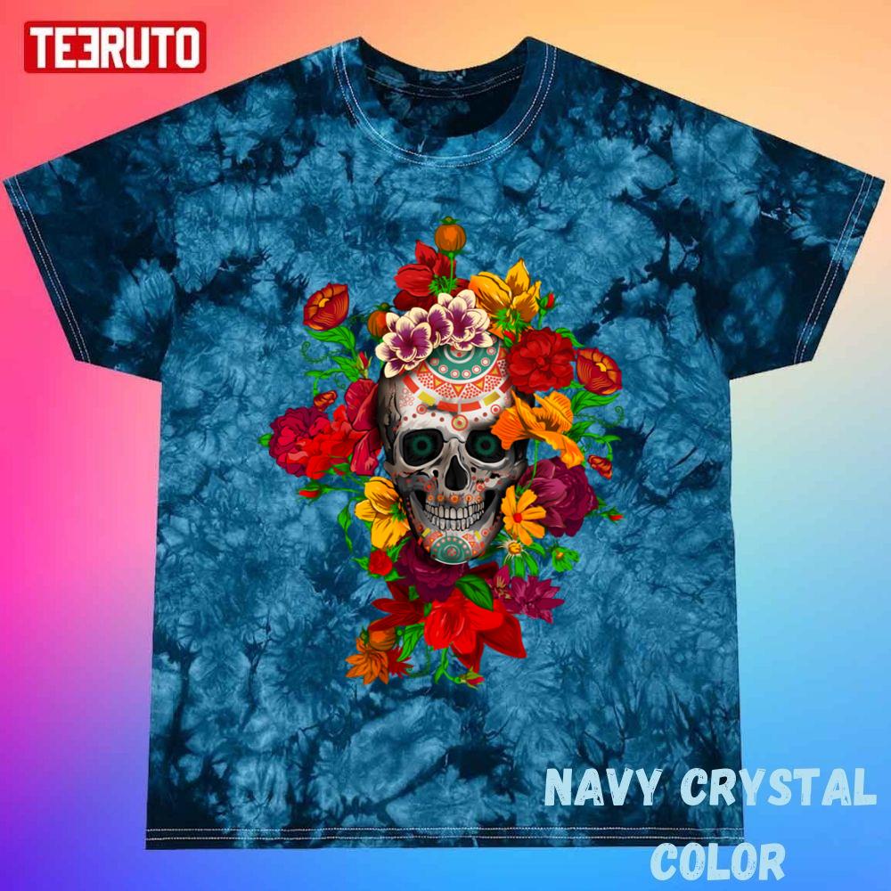 Flowering Dead Skeleton Grateful Dead Unisex T-Shirt - Teeruto